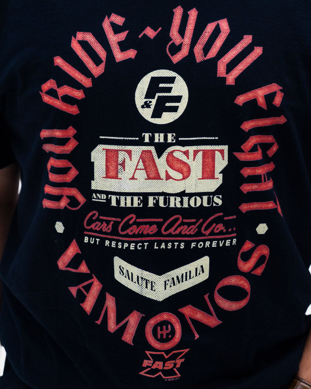 F&F You Ride You Fight Tee