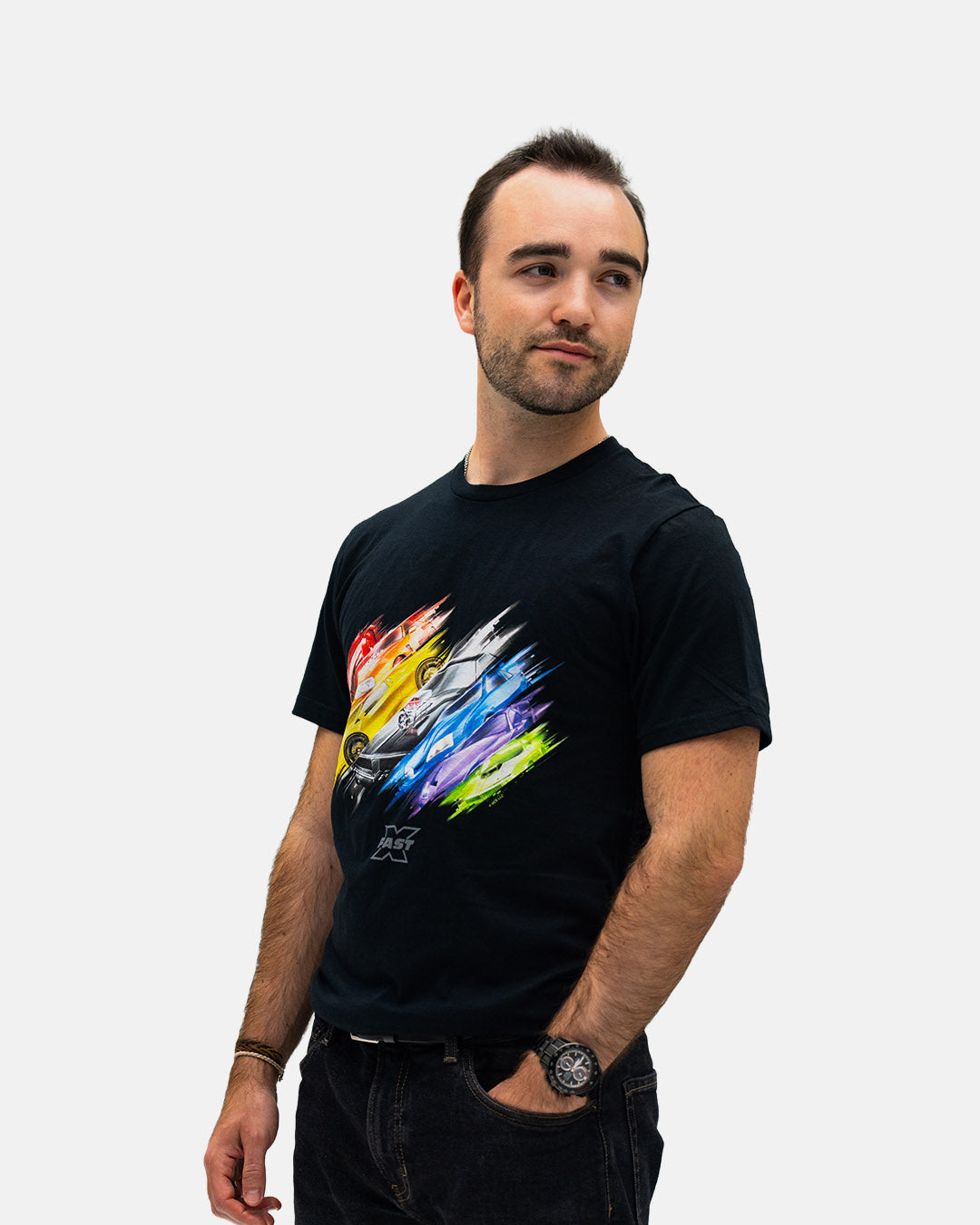 F&F Car Line Up Slash Tee