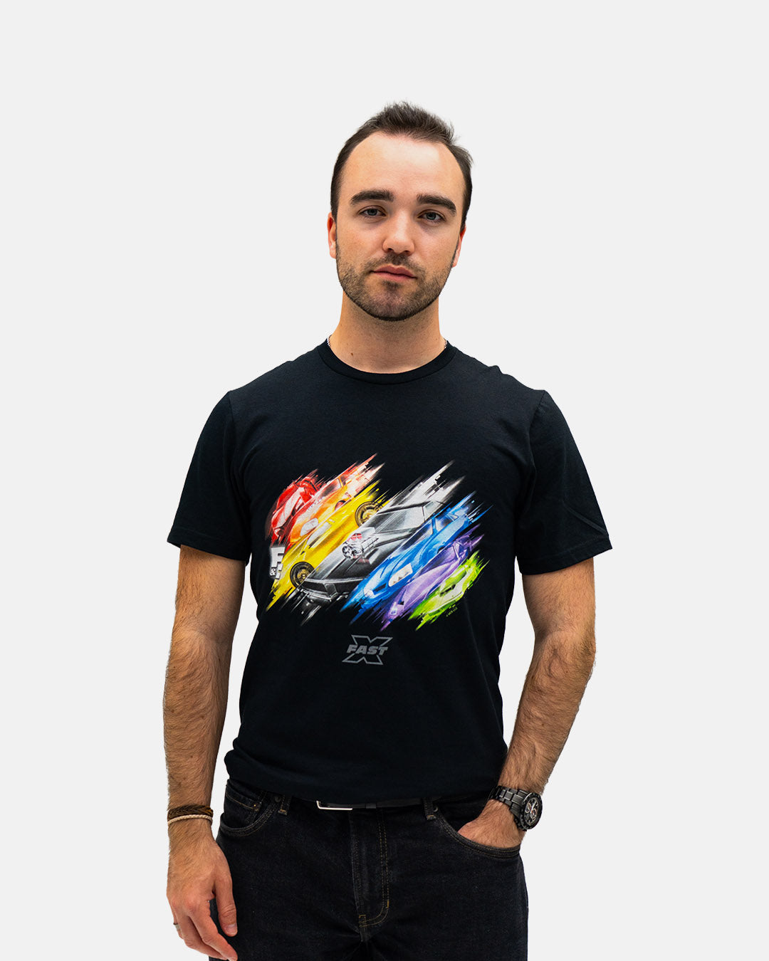 F&F Car Line Up Slash Tee