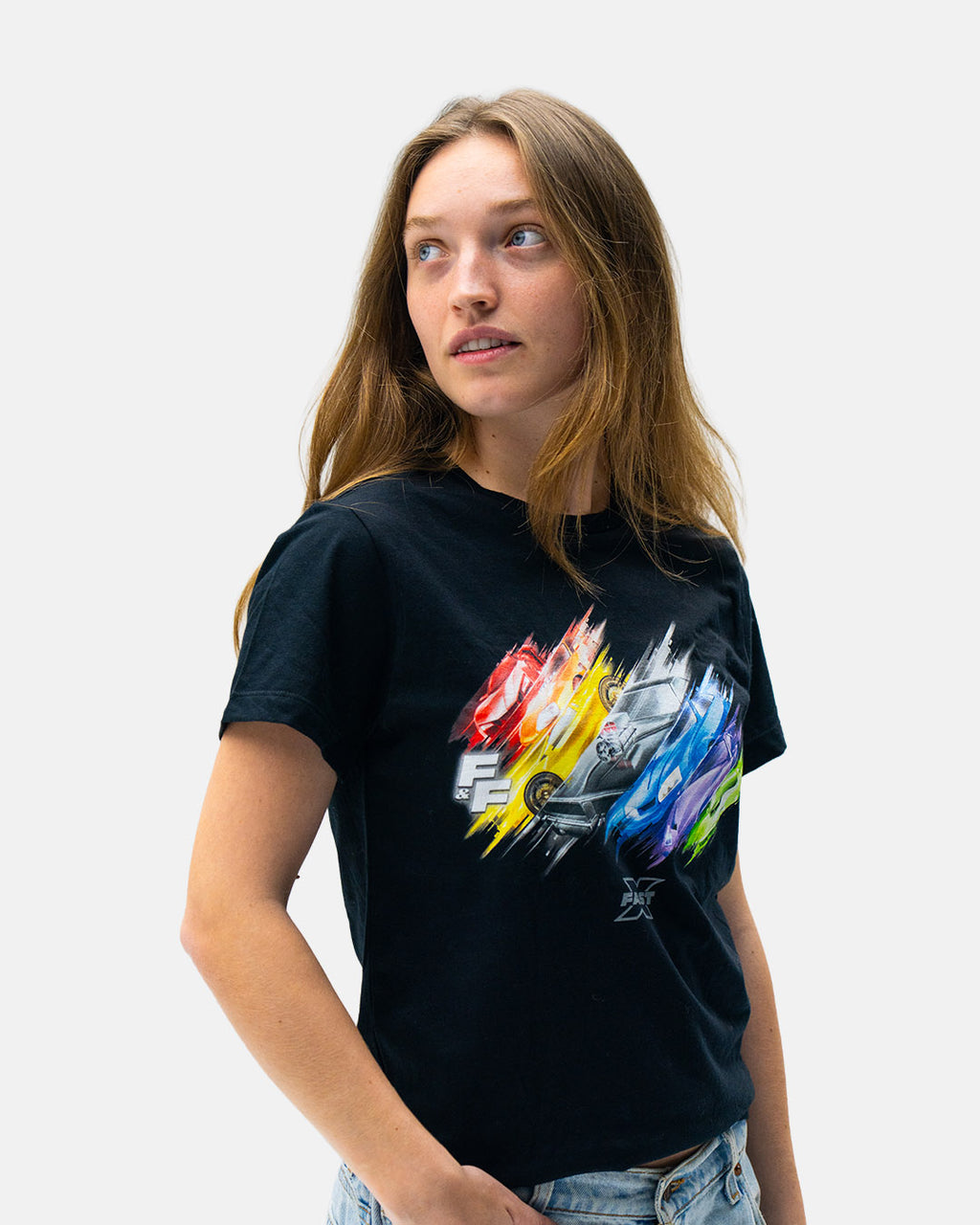 F&F Car Line Up Slash Women's Tee