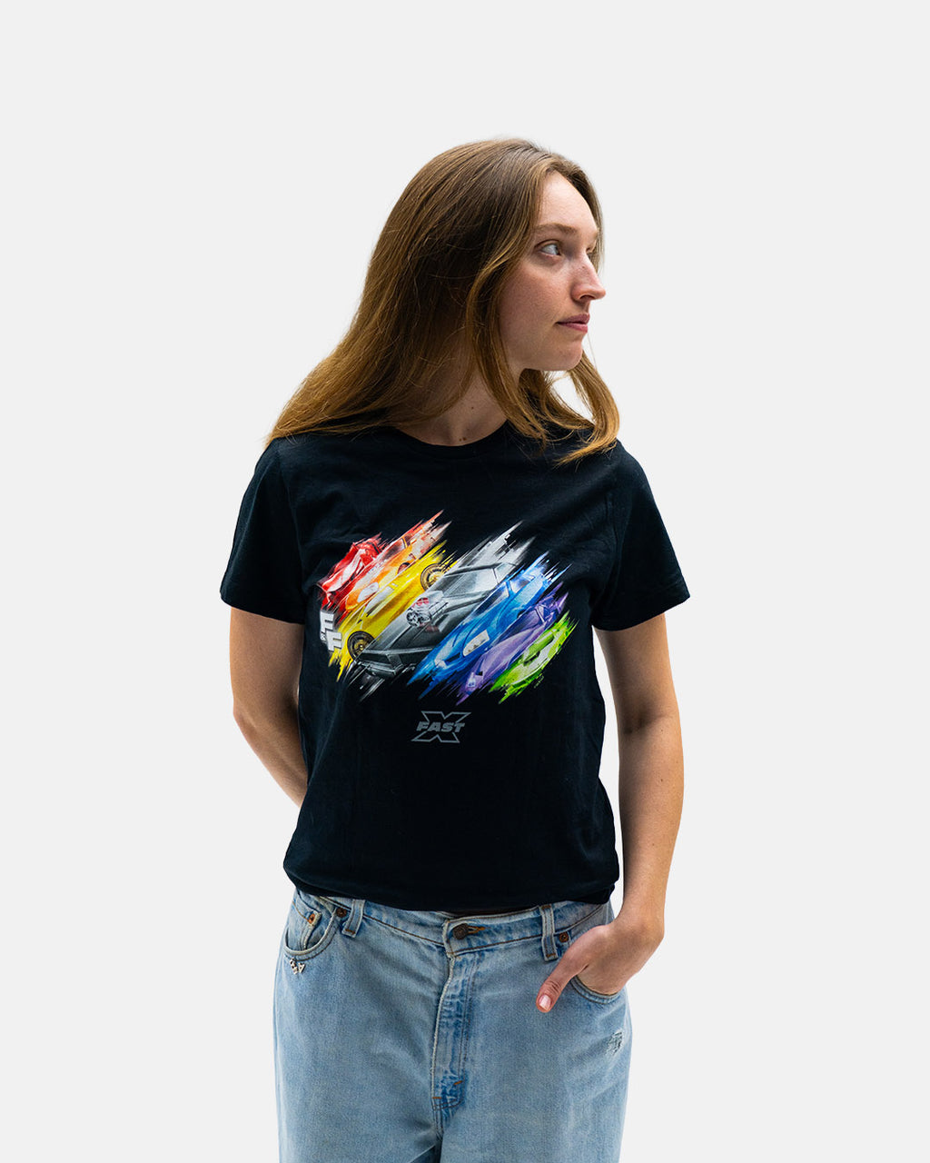 F&F Car Line Up Slash Women's Tee