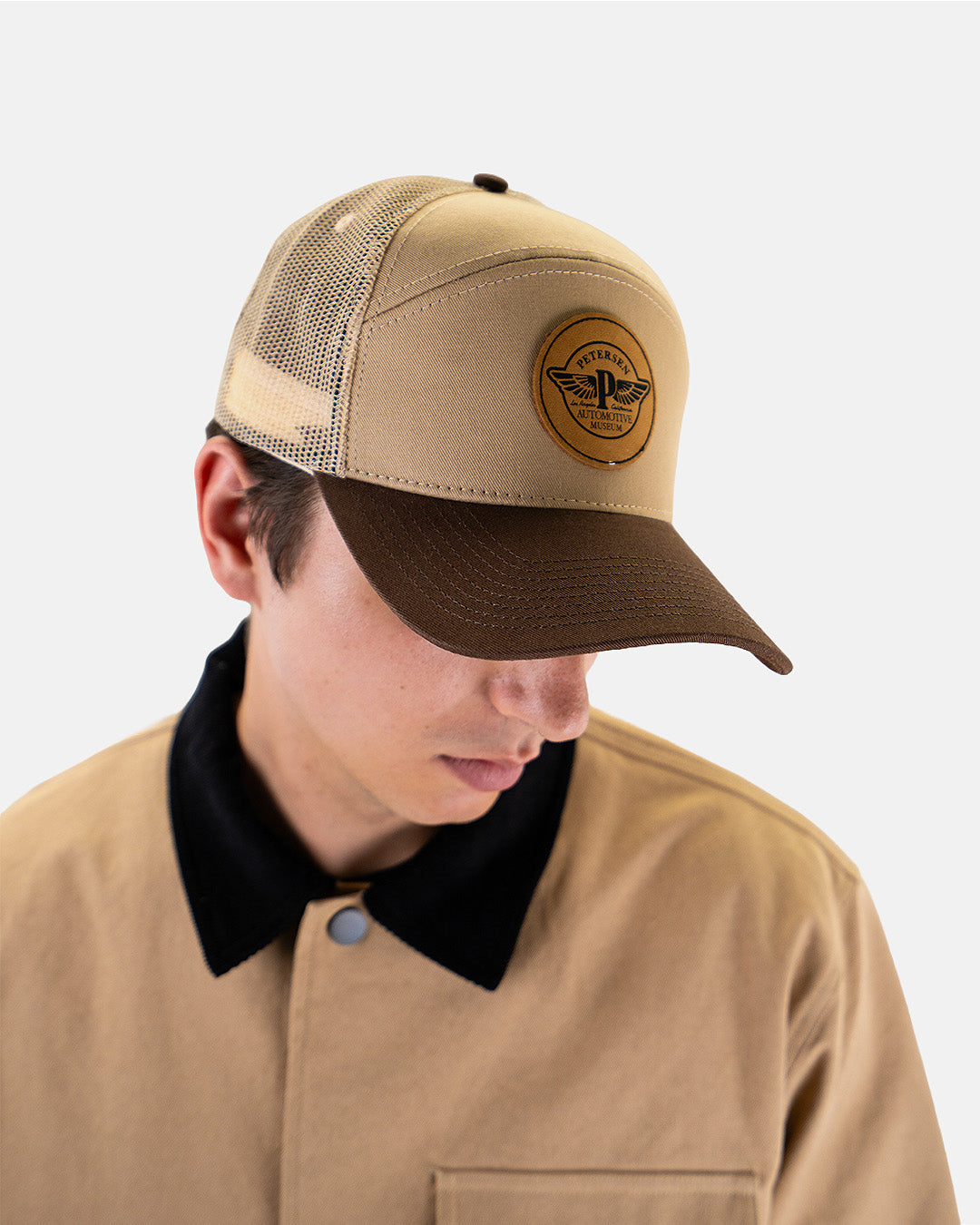 Petersen Hat- Flying P Tan Slapback Hat