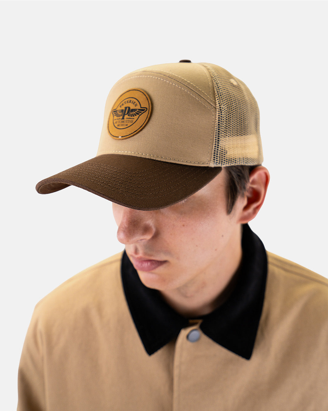Petersen Hat- Flying P Tan Slapback Hat