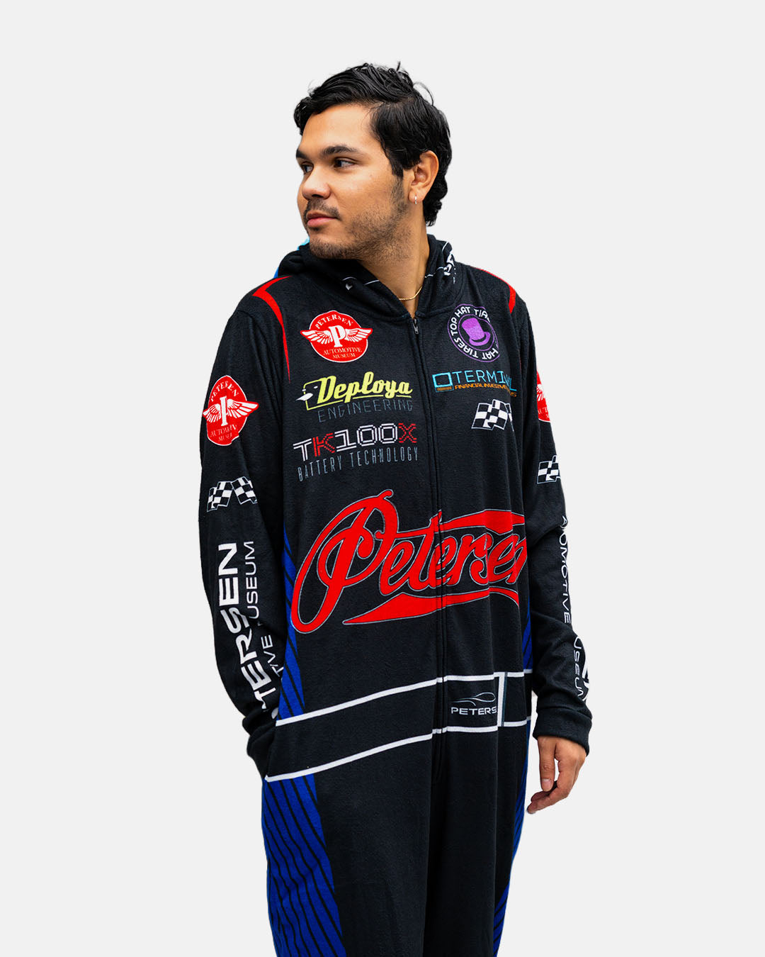 Petersen Automotive Museum - Racing Suit Adult Onesie Pajamas