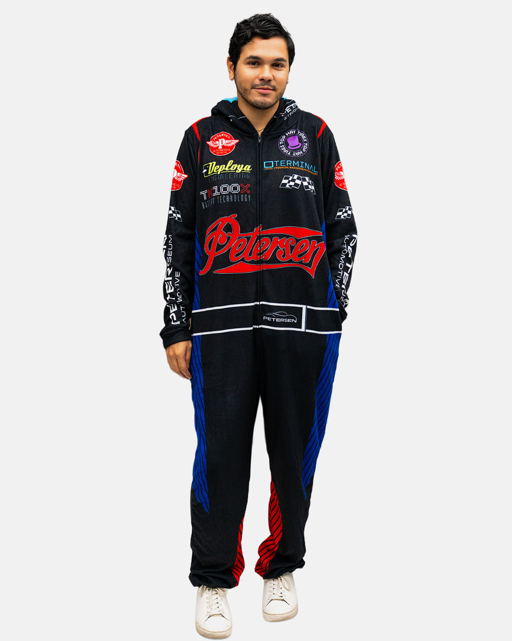 Petersen Automotive Museum - Racing Suit Adult Onesie Pajamas
