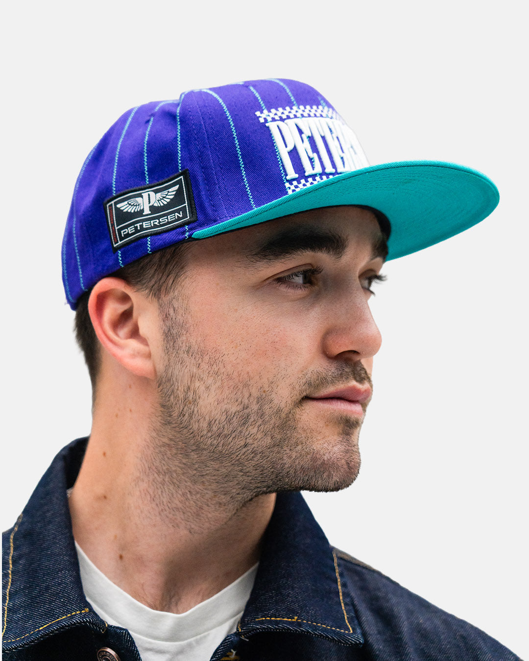 Petersen Hat - 90's Purple/Teal Hat