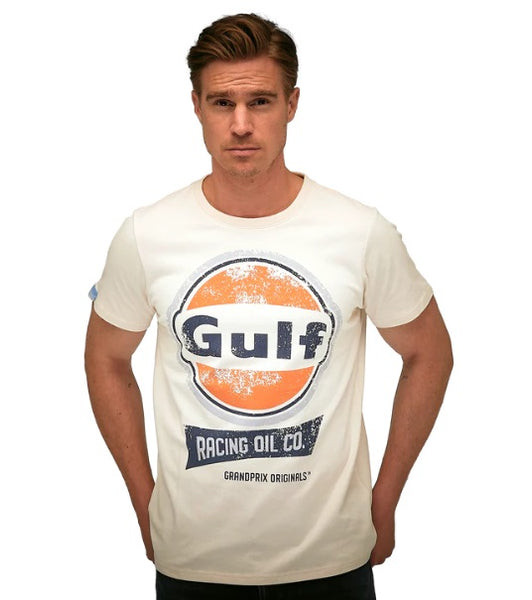 Gulf Racing Oil Tee in Cream/ Do Not Use