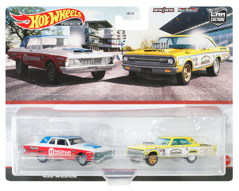 Hot Wheels Car Culture 2-Pack 63 Plymouth Belverdere & 65 Dodge Coronet