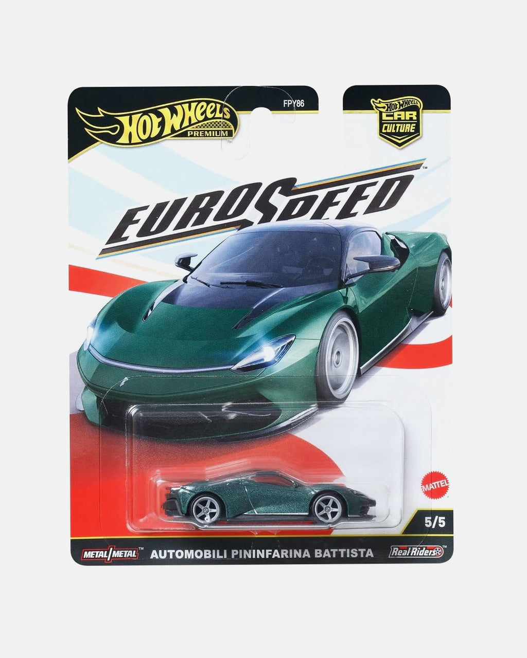 Hot Wheels Car Culture - Euro Speed Automobili Pininfarina Battista