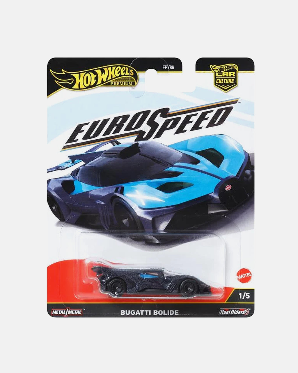 Hot Wheels Car Culture - Euro Speed Bugatti Bolide