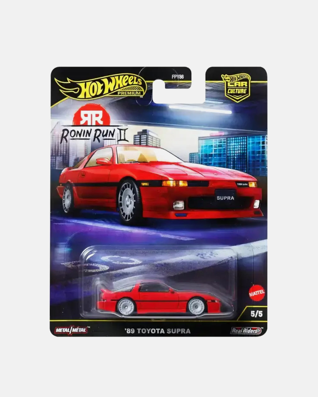 Hot Wheels Car Culture - Ronin Run II '89 Toyota Supra