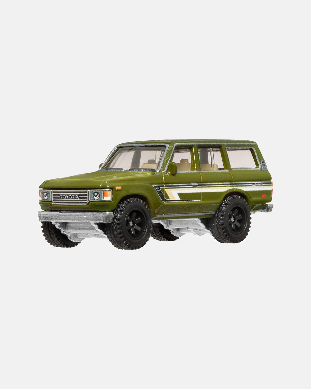 Hot Wheels Toyota Land Cruiser FJ60 Die Cast 1/64 - Modèle Premium FAST & FURIOUS, Longueur 7cm HNW53