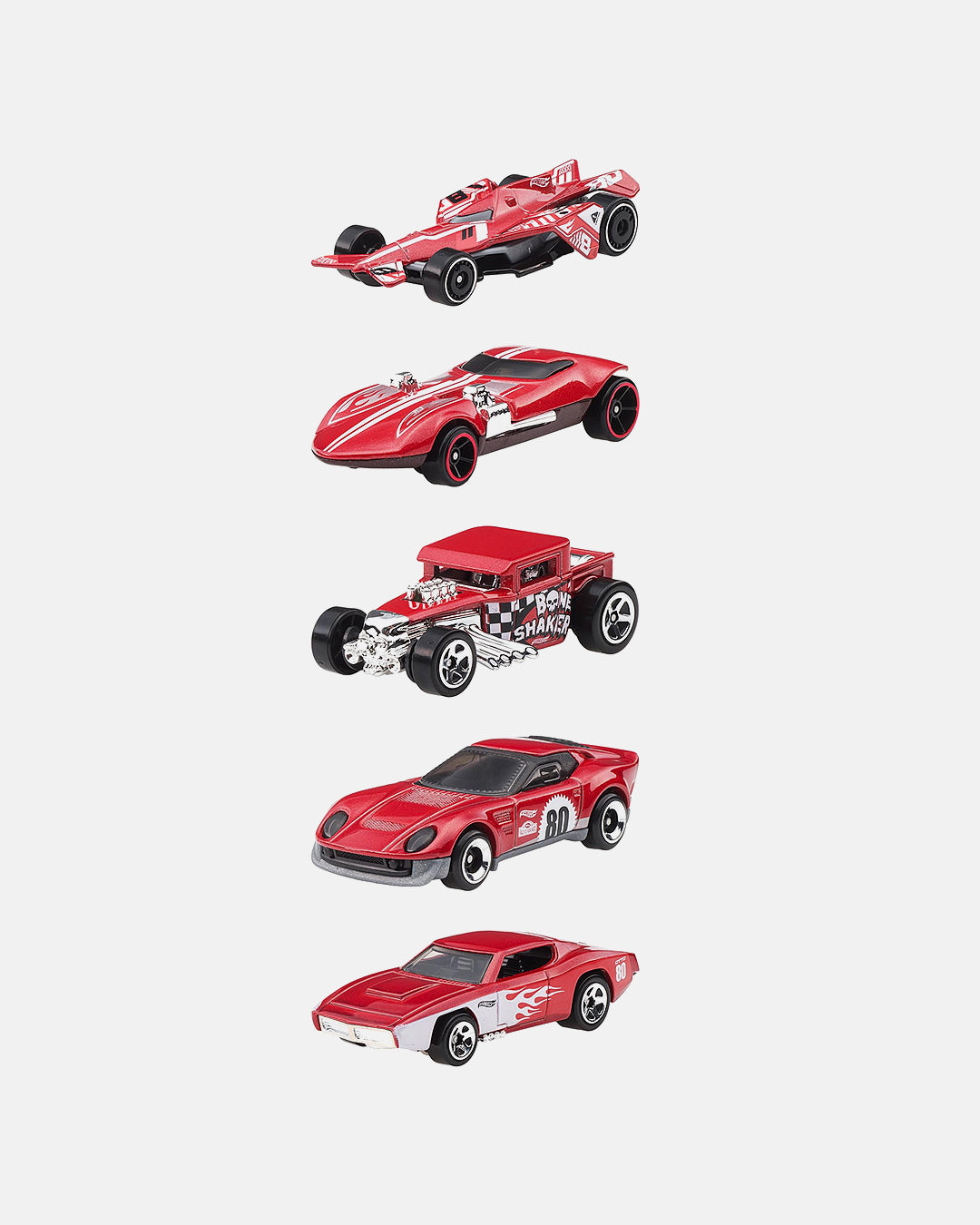 Hot Wheels Core Mattel 80Th Anniversary 5-Pack