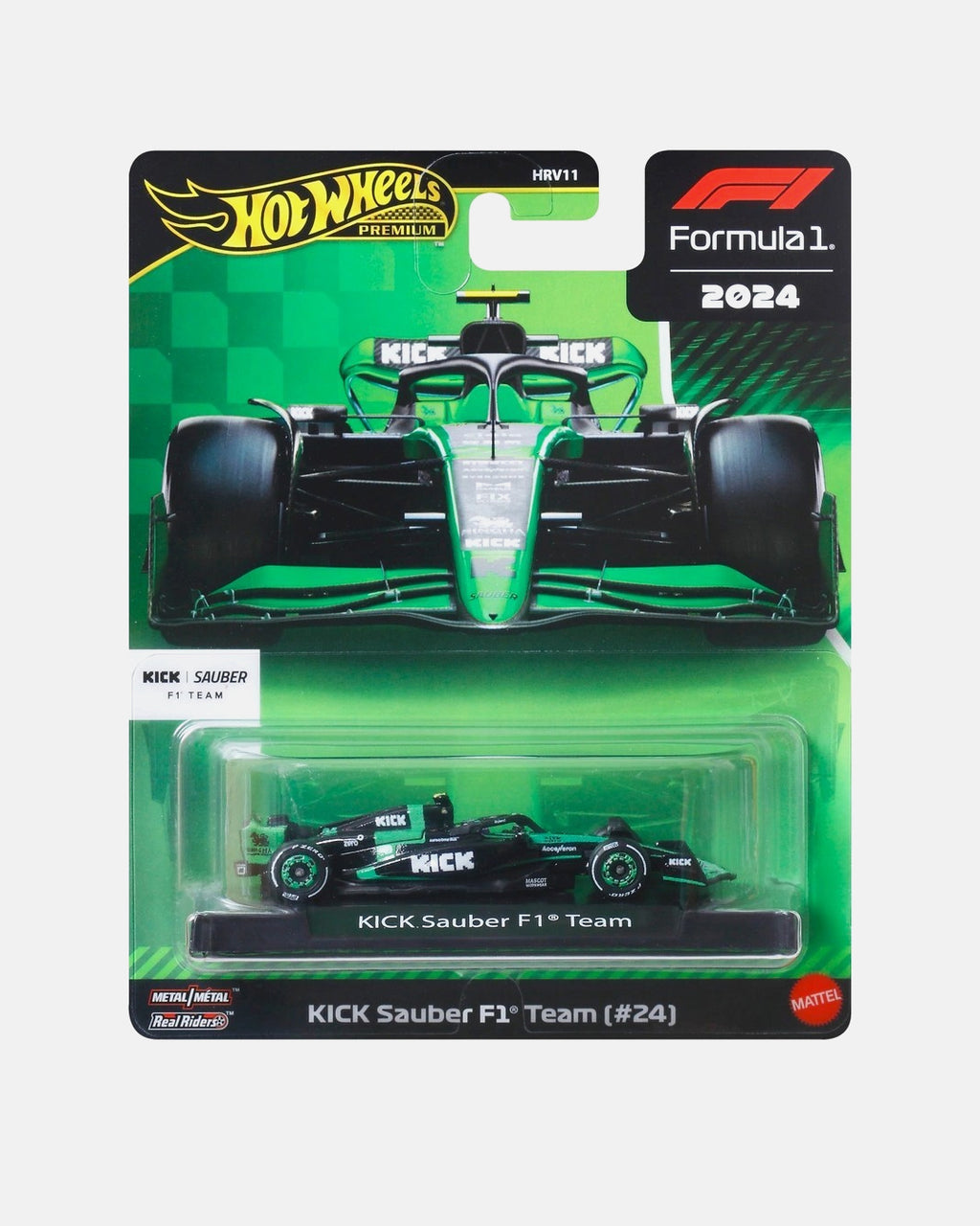 Hot Wheels Formula 1 - 1:64 Stake F1 Team KICK Sauber C44 Car #24