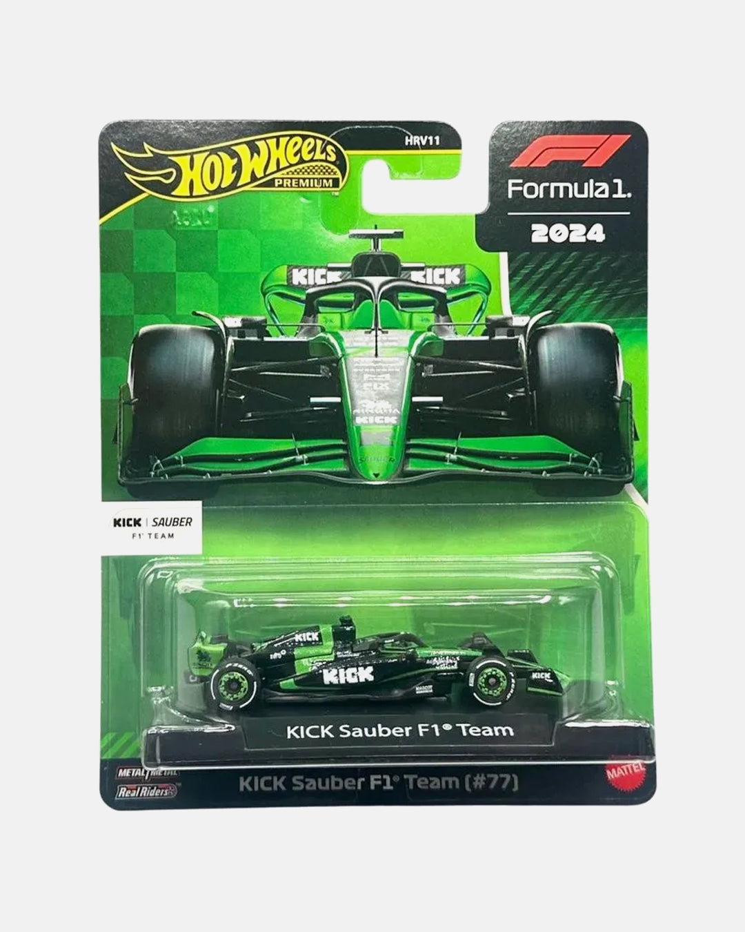 Hot Wheels Formula 1 - 1:64 Stake F1 Team KICK Sauber C44 Car #77