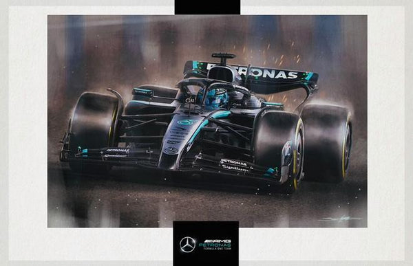 Jed Thomas- Mercedes 2025 F1 W16 George Russell