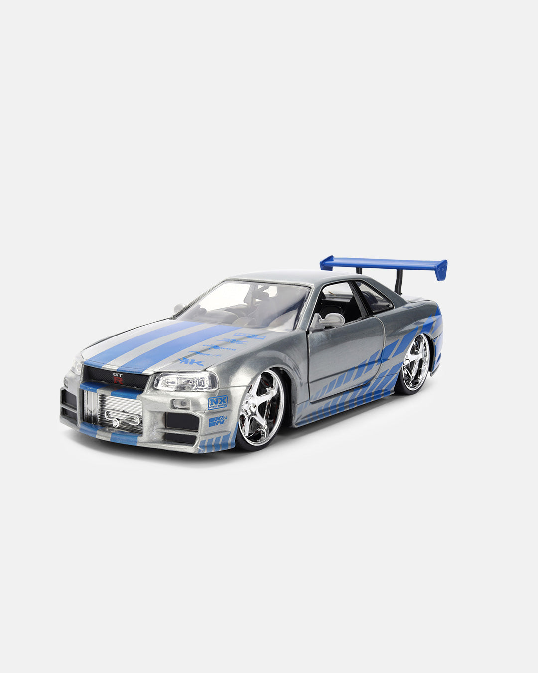 JADA ワイルドスピード　ブライアン - ニッサン・スカイライン GT-R Jada 1:24 Brian's Nissan Skyline GT-R - Color Brush Finish – Fast