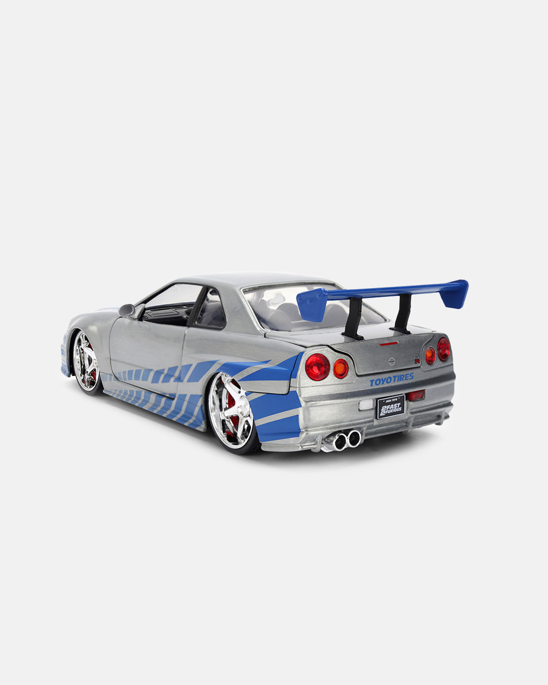 Jada 1:24 Brian’s Nissan Skyline GT-R - Color Brush Finish – Fast & Furious 25 Year Anniversary