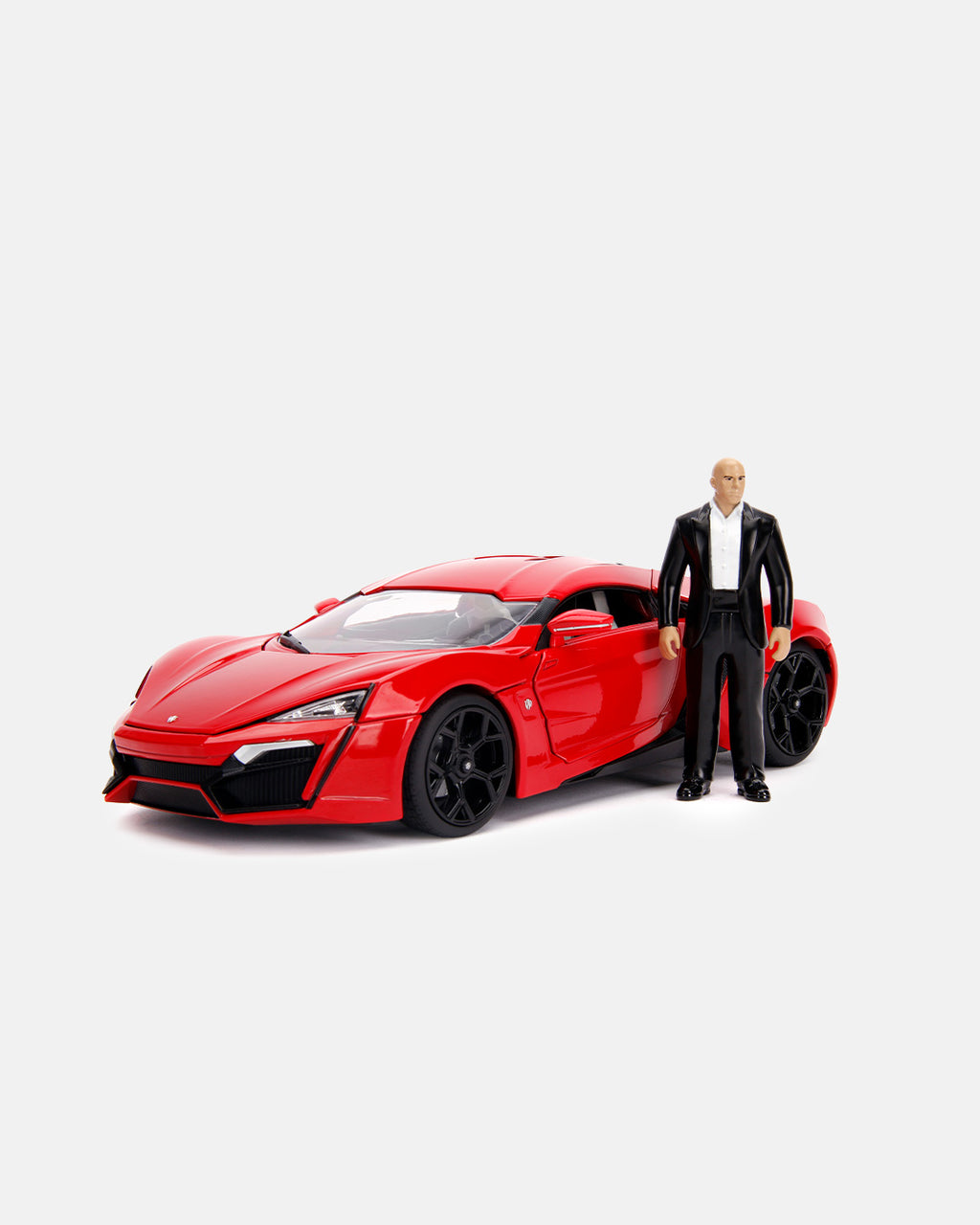 Fast & Furious - Lykan Hypersport with Dom Figure & Working Lights
