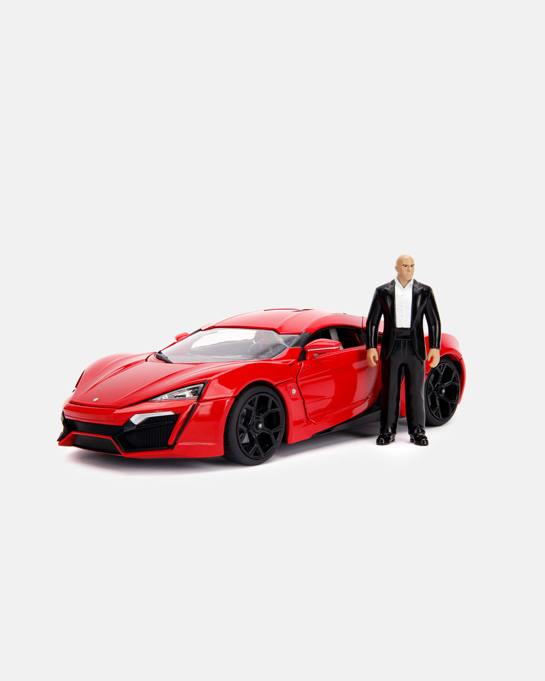 Fast & Furious - Lykan Hypersport with Dom Figure & Working Lights