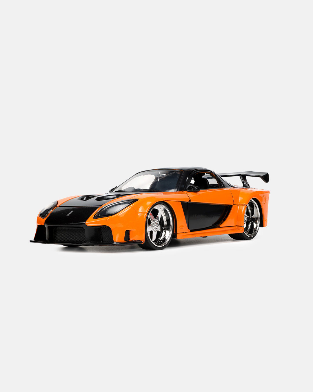 The Fast & Furious- Mazda RX-7 Widebody With Han Figure Tokyo Drift