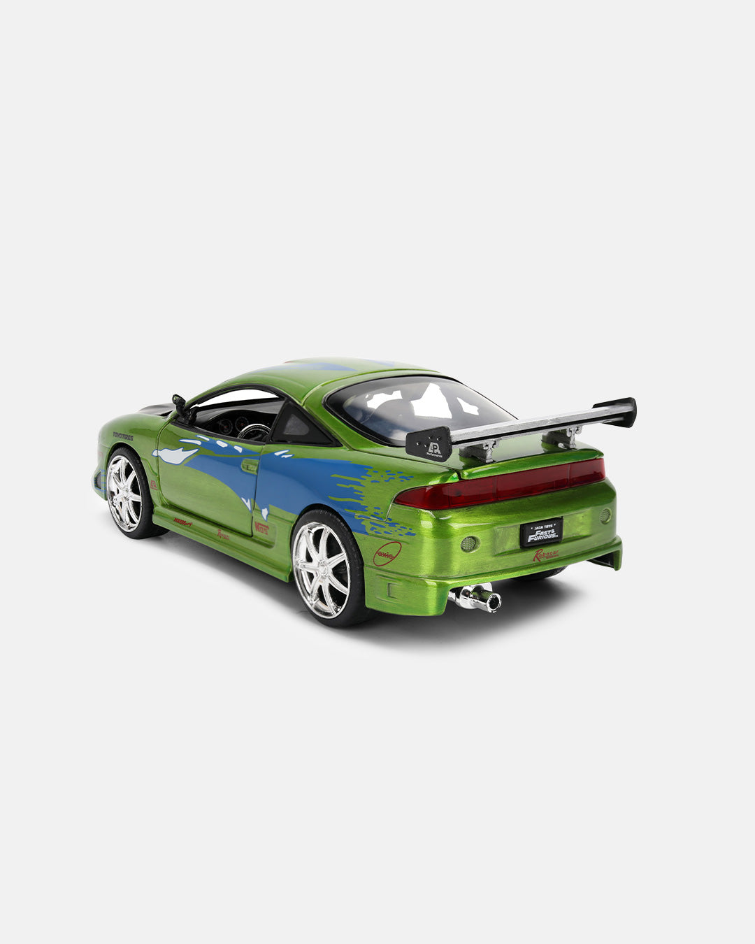 Jada 1:24 Brian’s Mitsubishi Eclipse – Green Color Brush Finish – Fast & Furious 25 Year Anniversary