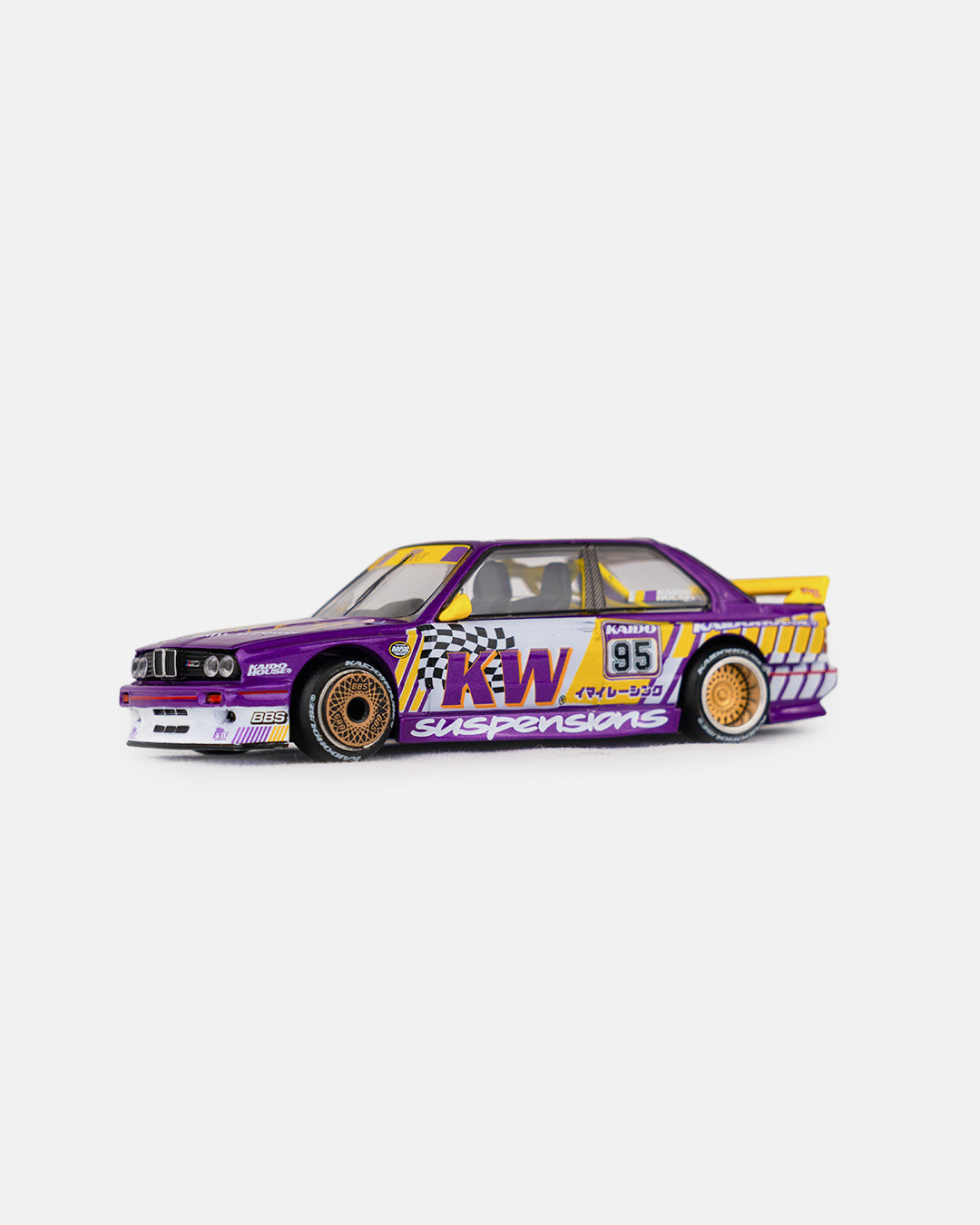 Kaido House x Mini GT 1:64 BMW M3 Kaido KW V1 – Purple