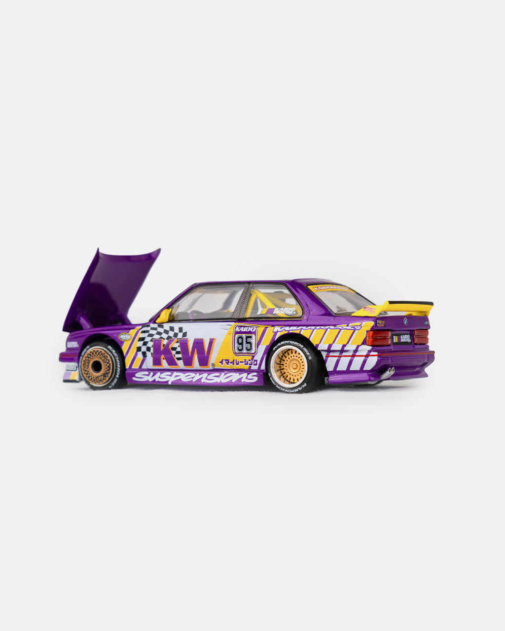 Kaido House x Mini GT 1:64 BMW M3 Kaido KW V1 – Purple