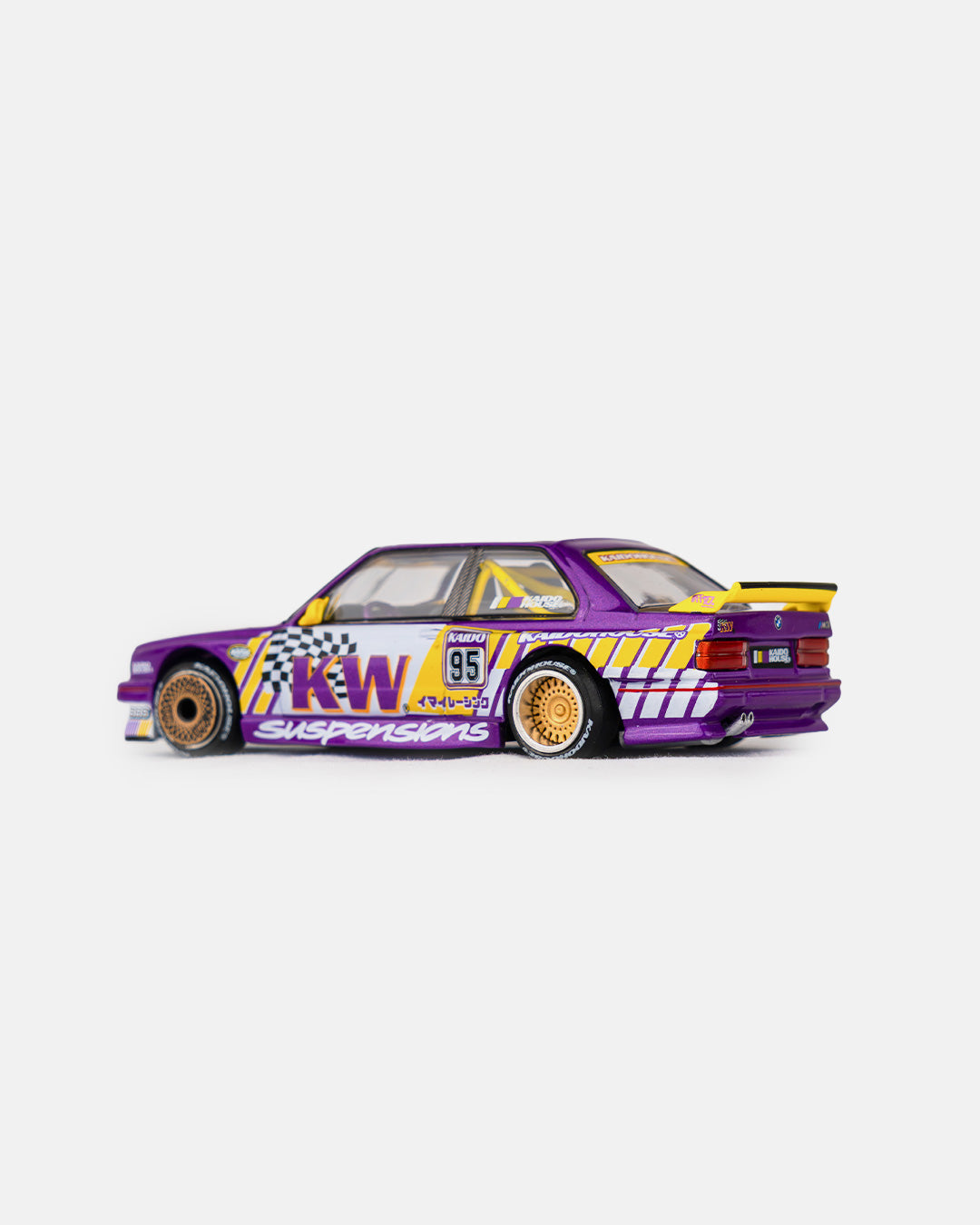 Kaido House x Mini GT 1:64 BMW M3 Kaido KW V1 – Purple