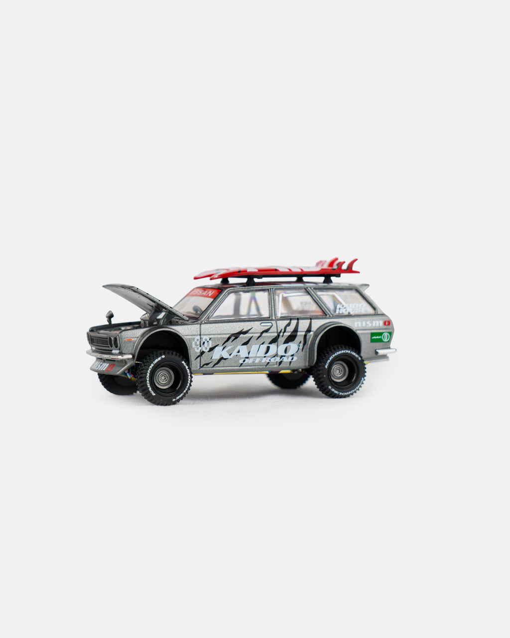 Kaido House x Mini GT 1:64 Datsun KAIDO 510 Wagon 4×4 Kaido Offroad V1