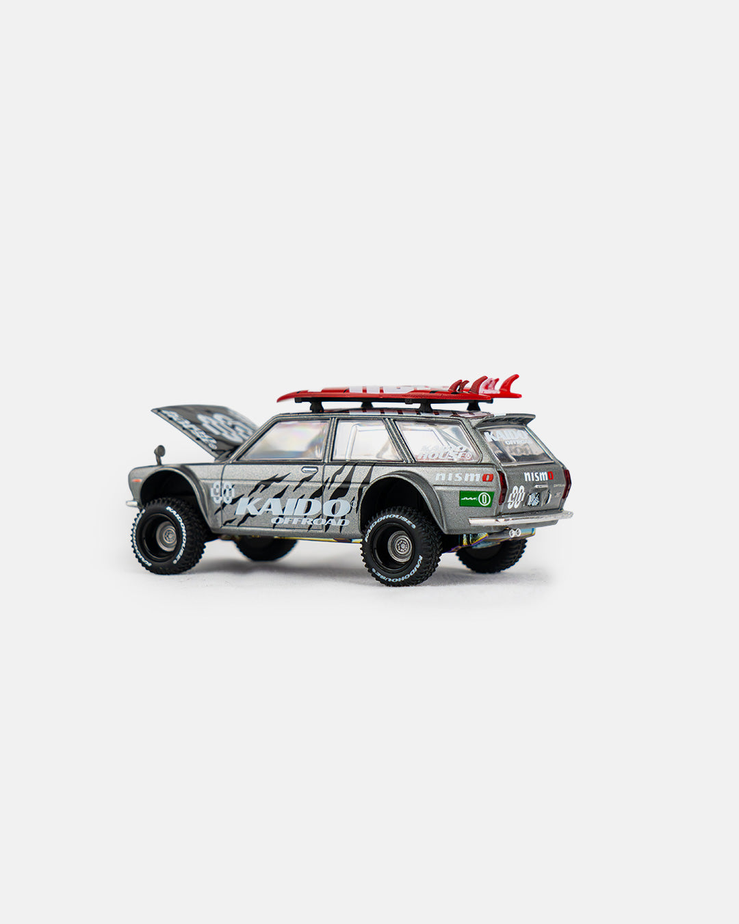 Kaido House x Mini GT 1:64 Datsun KAIDO 510 Wagon 4×4 Kaido Offroad V1