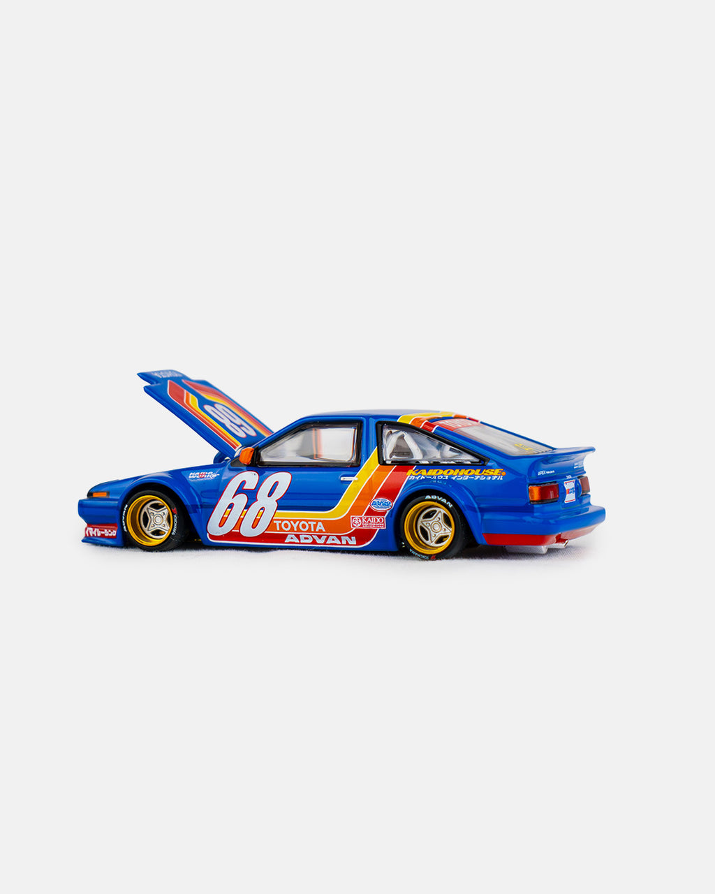Kaido House x Mini GT 1:64 Toyota AE86 Sprinter Trueno Kaido Racing V1- Blue