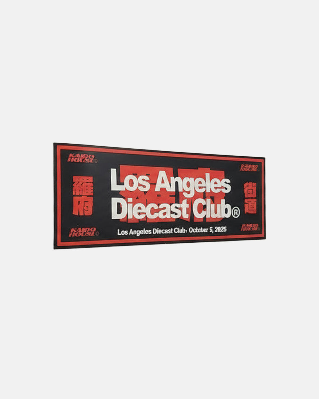 Los Angeles Diecast Club Sticker