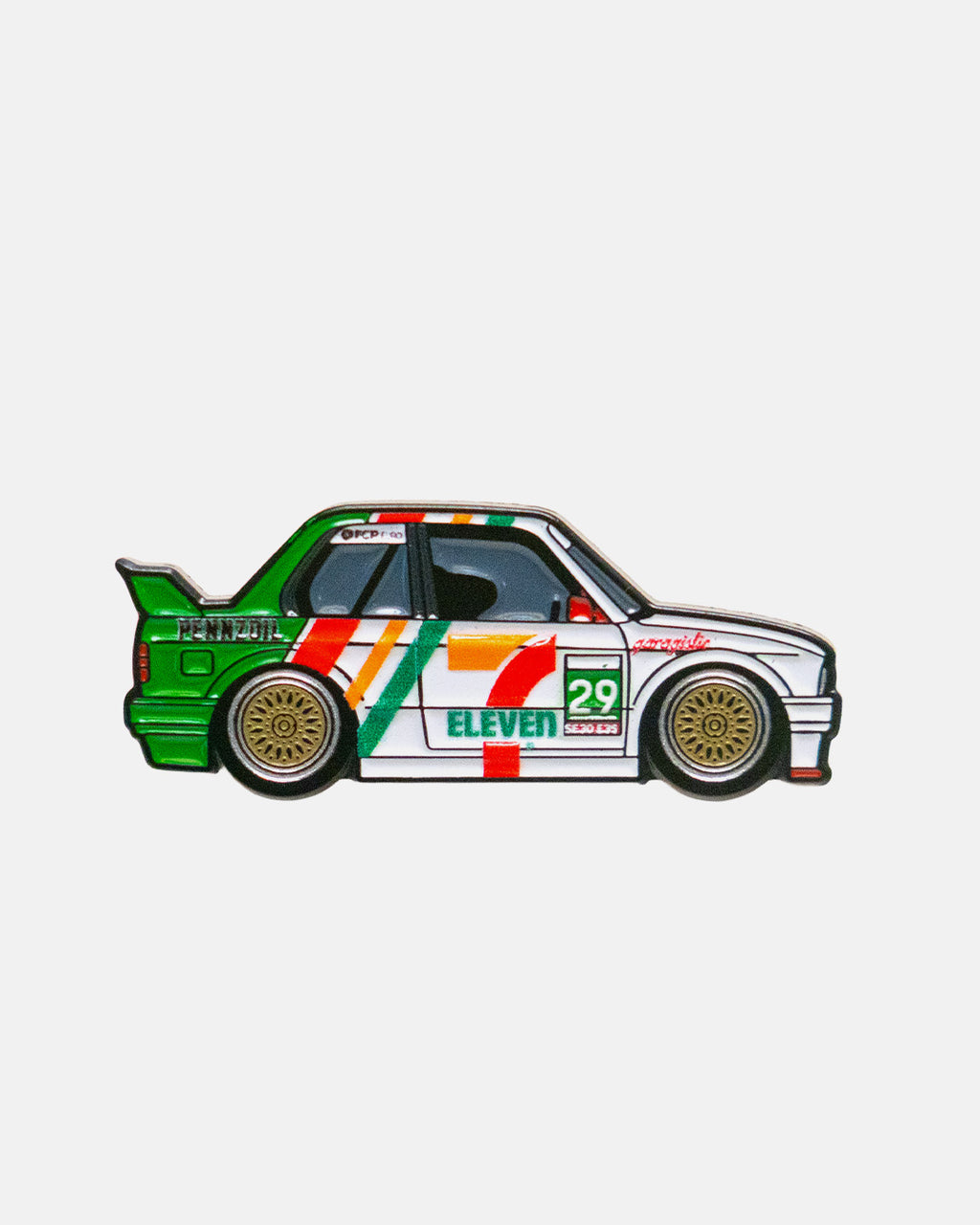 LEEN CUSTOMS x Larry Chen x 7-Eleven 1984 BMW Spec E30 Pin