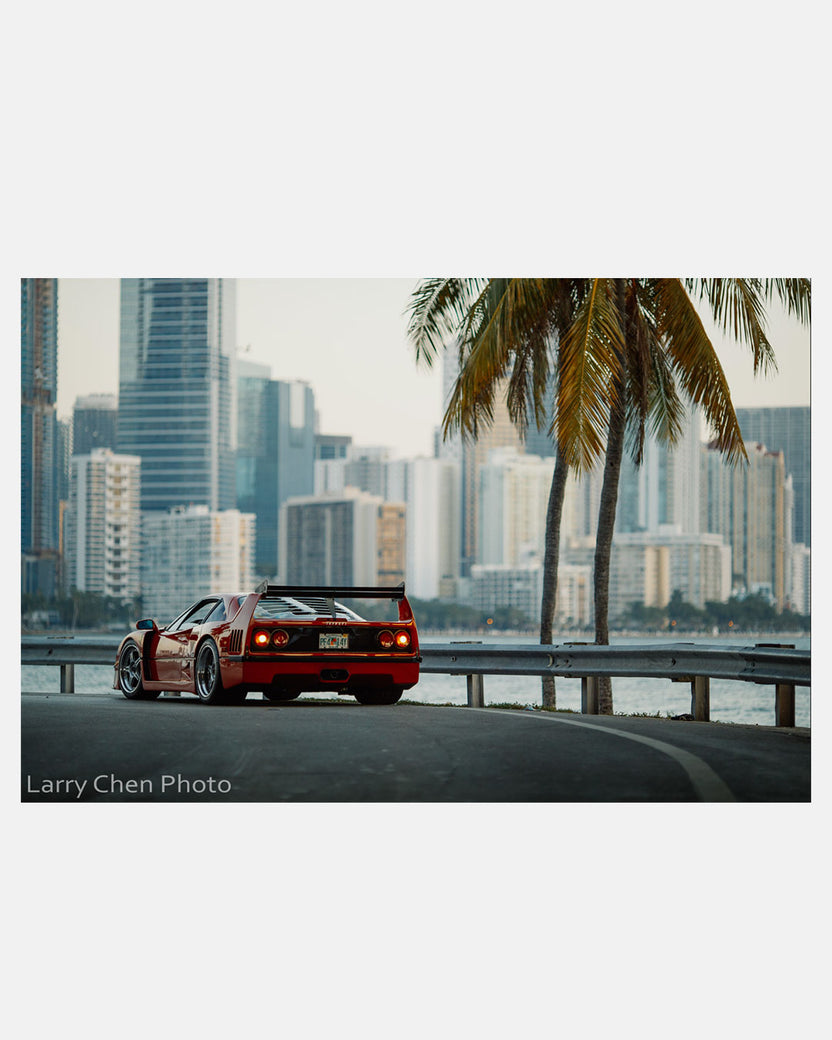 Larry Chen- Ferrari F40 Miami – Petersen Automotive Museum Store