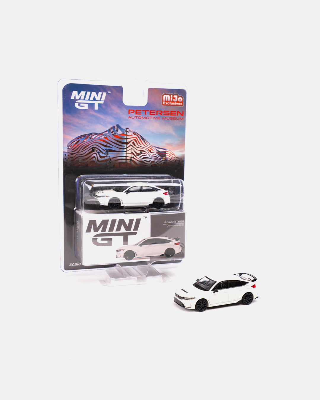 Mini GT 1:64 Petersen Honda Civic Type R Chp White 2023