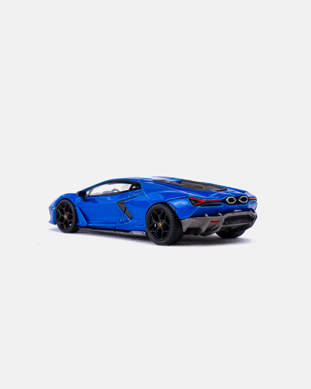Mini GT 1:64 Lamborghini Revuelto - Blu Eleos Petersen Exclusives