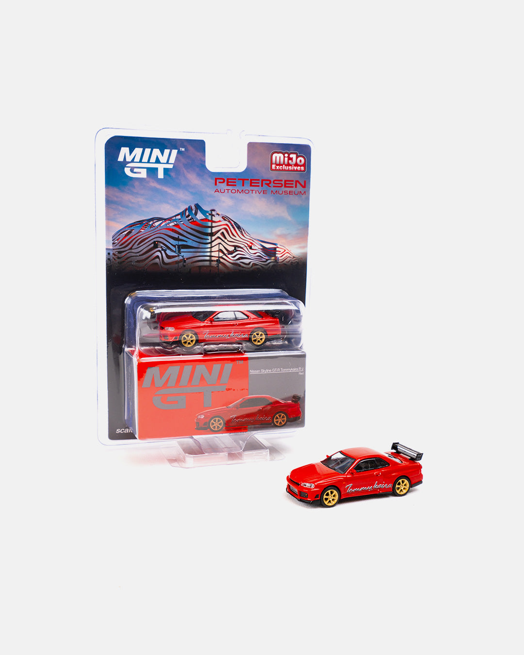 Mini GT 1:64 Nissan GT-R Tommykaira R RZ Edition Red- Red – Mijo Exclusives