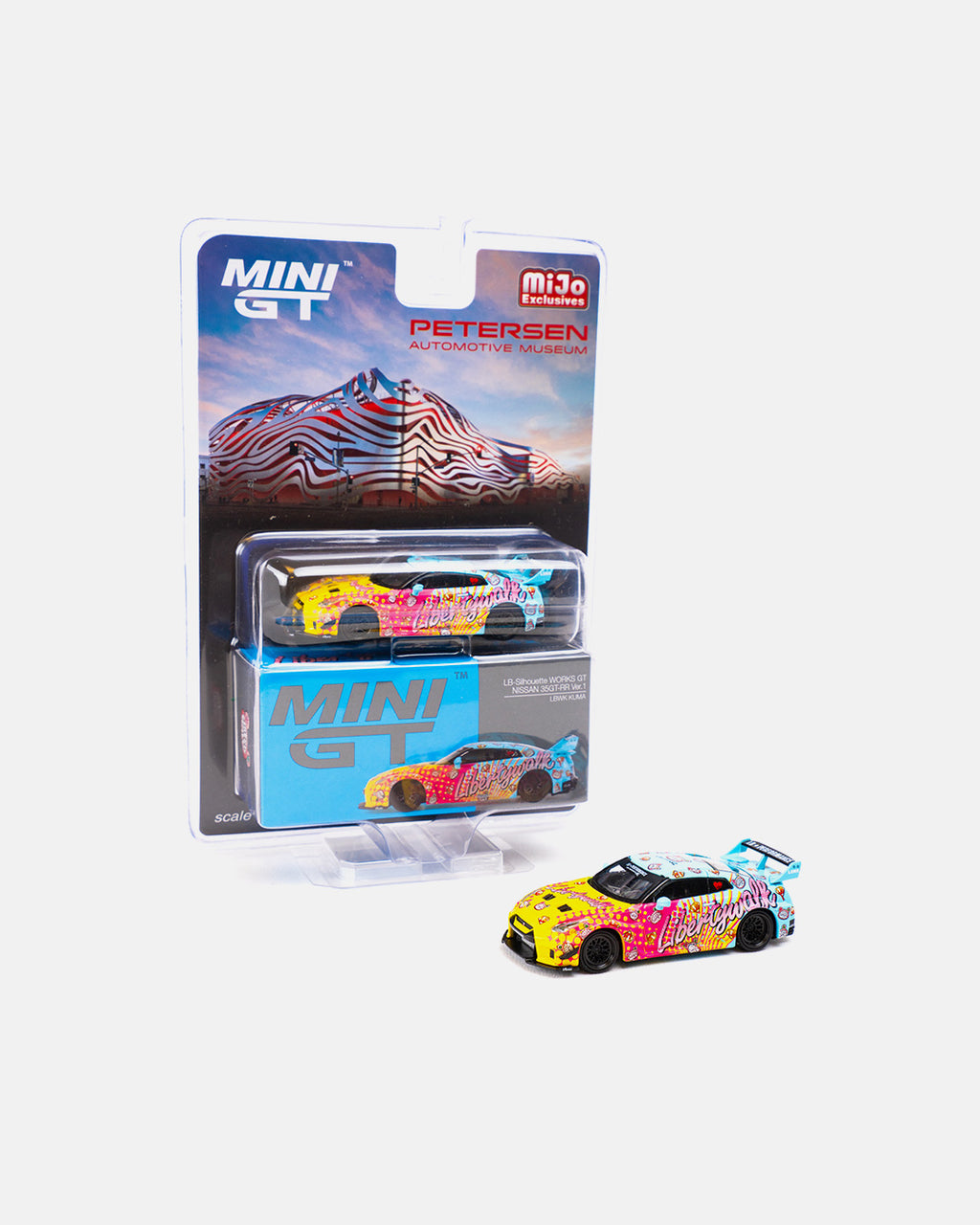 Mini GT 1:64 LB-Silhouette Works GT Nissan 35GT-RR Ver. 1 LBWK Kuma- Petersen Exclusives