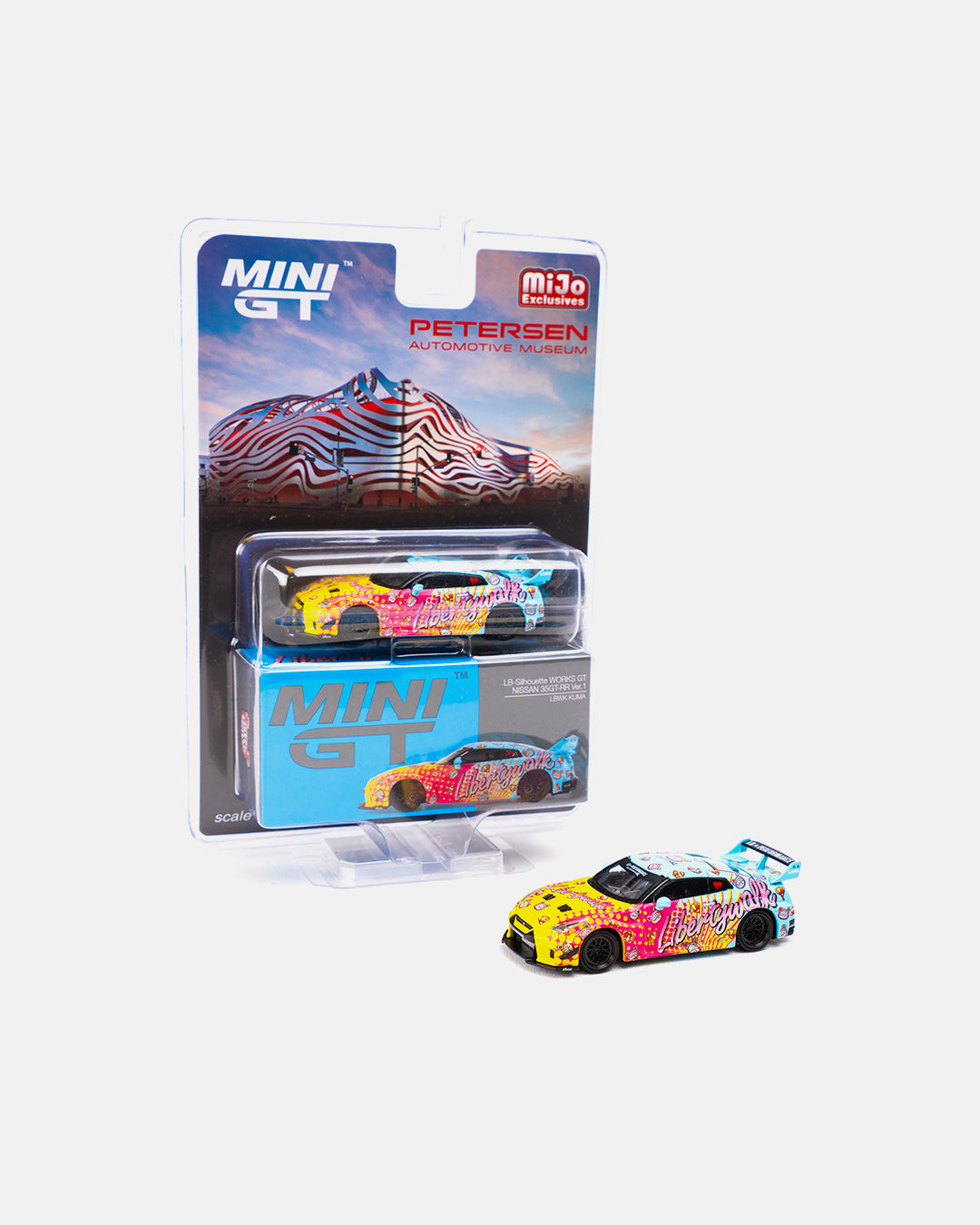 Mini GT 1:64 LB-Silhouette Works GT Nissan 35GT-RR Ver. 1 LBWK Kuma- Petersen Exclusives