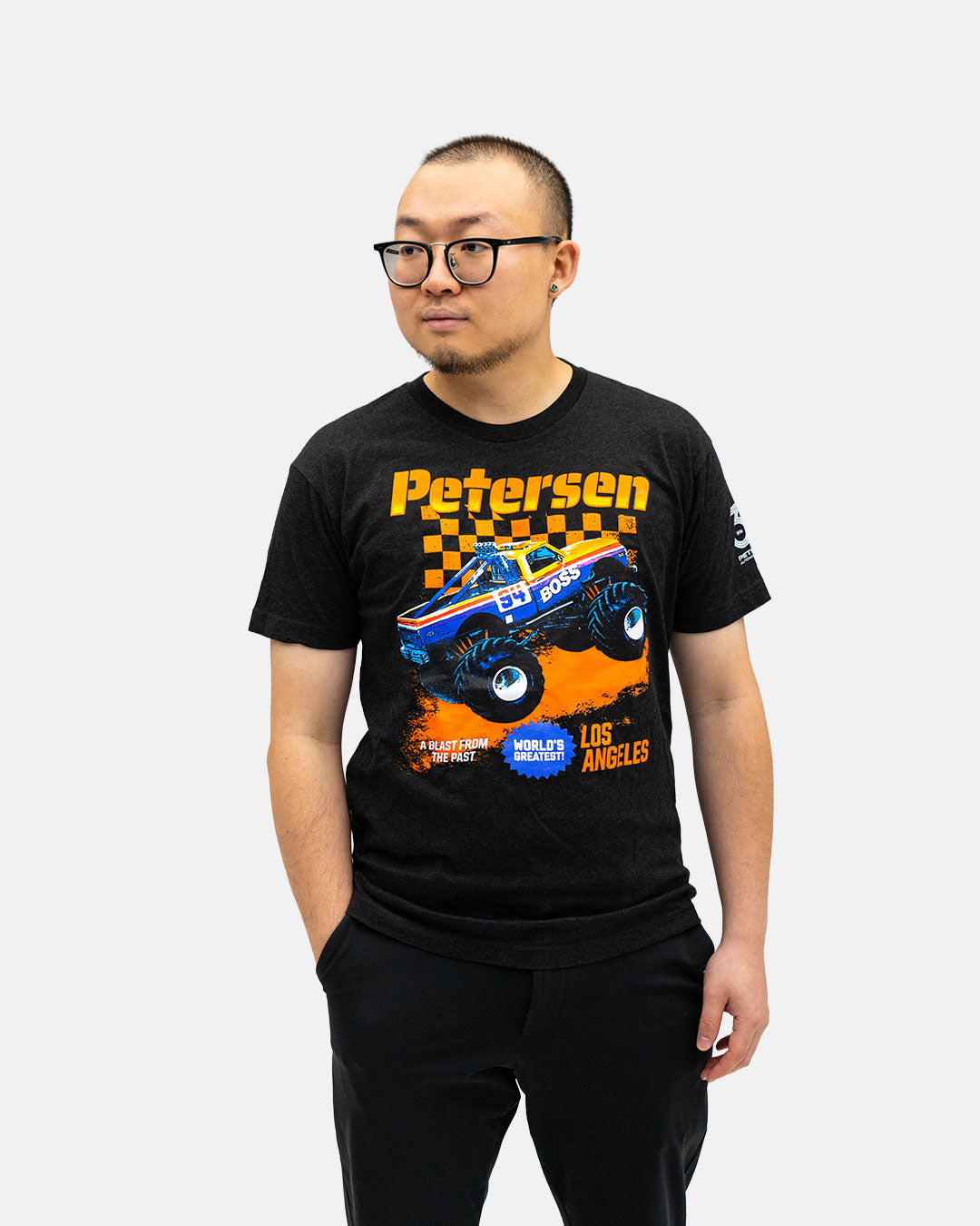 Petersen Tee - Monster Truck Throwback – Petersen Automotive