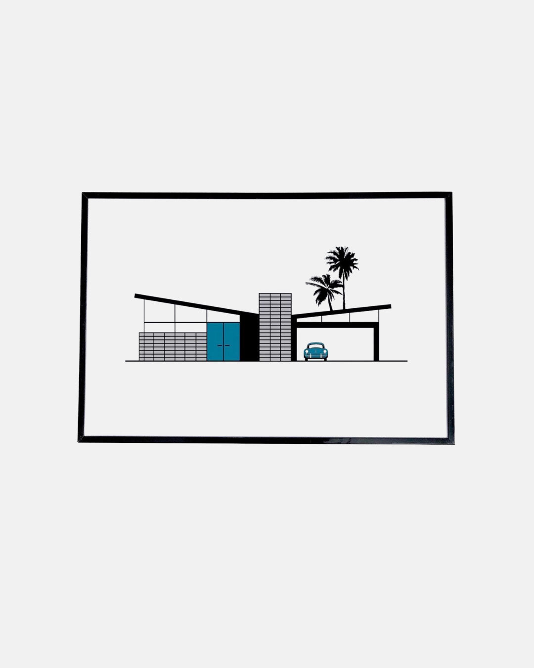 356 - MCM Architecture Series - Mid Century Modern Artwork