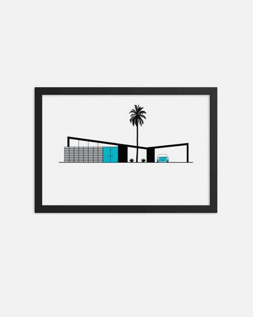 911 - MCM Architecture Series - Mid Century Modern Artwork