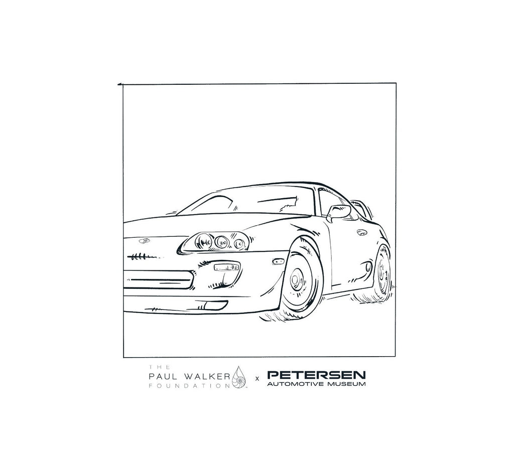 Paul Walker Foundation x Petersen Museum - Paul's White 98