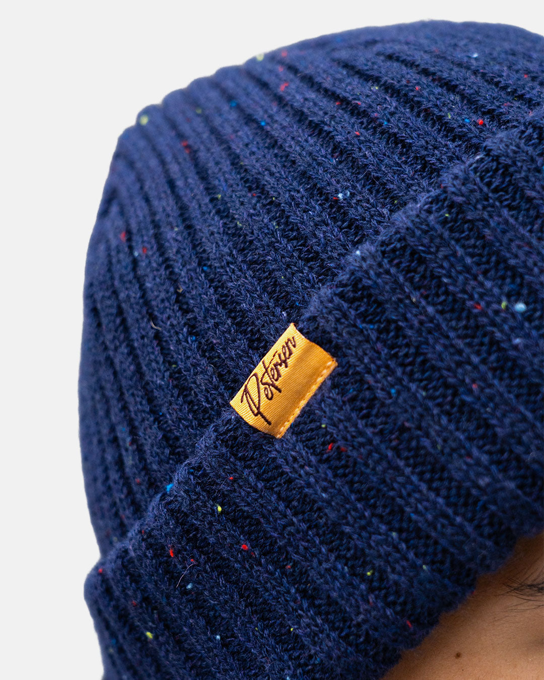 Petersen Beanie - Speckled Blue