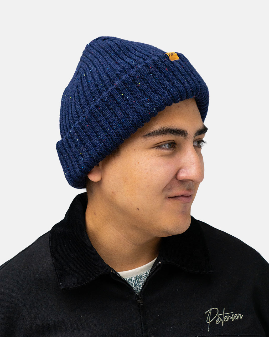 Petersen Beanie - Speckled Blue