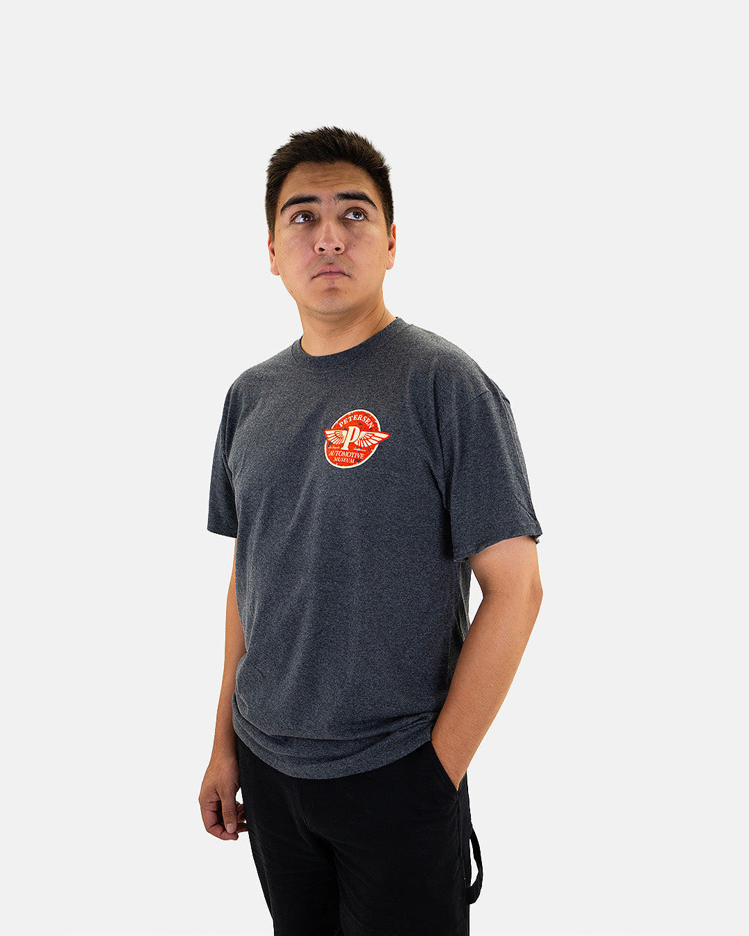 Petersen Tee - Flying "P" in Charcoal