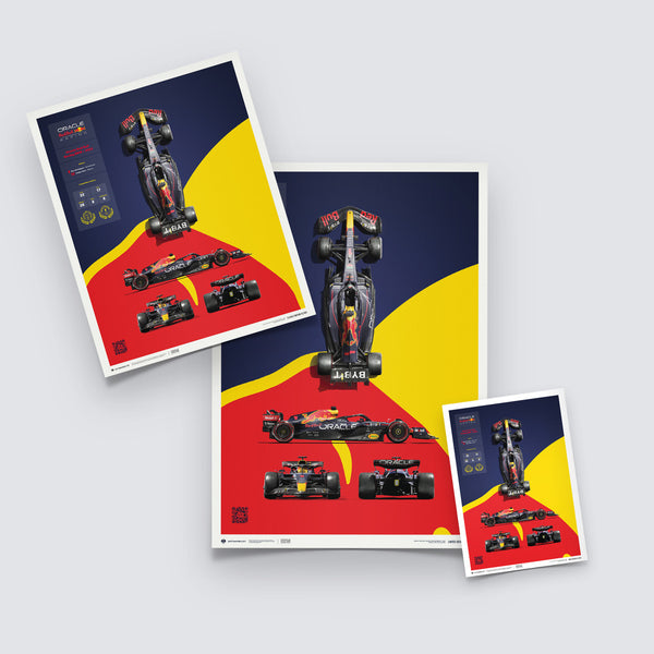 Oracle Red Bull Racing - RB18 - Blueprint - 2022