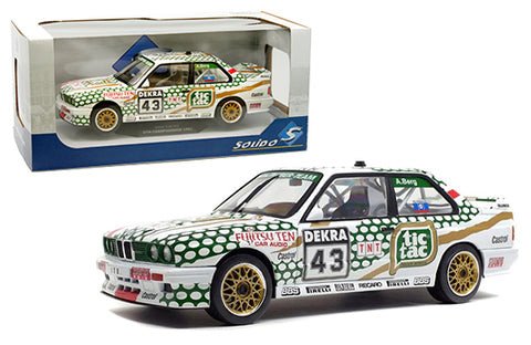 Solido 1:18 1991 BMW E30 DTM A. Berg #43