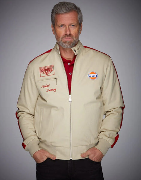 Gulf MD Bomber Jacket in Sand